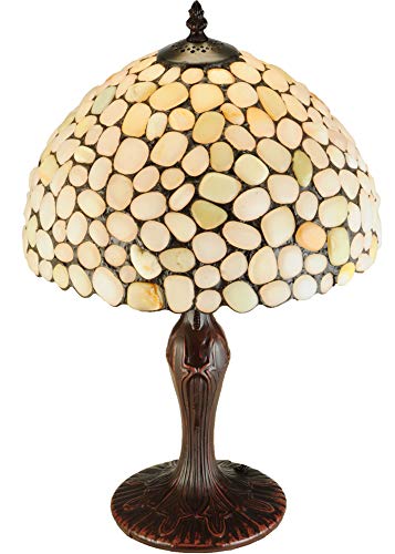 19 inches H Agata Opal Table Lamp
