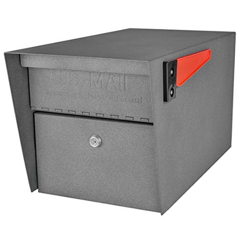 Mail Boss 7521 Mail Manager Locking Mailbox, Large, Black &amp; Granite