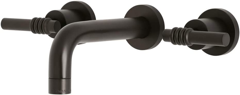 Kingston Brass KS8125ML Milano Bathroom Faucet, Oil Rubbed Bronze