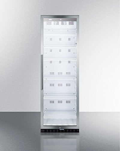 Summit SCR1400W Beverage Refrigeration, Glass/White