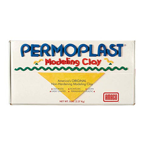 PERMOPLAST NON HARDENING CLAY GREEN