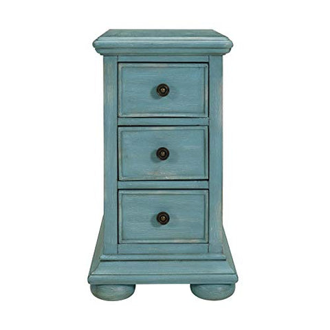 Robins Egg Chairside Chest