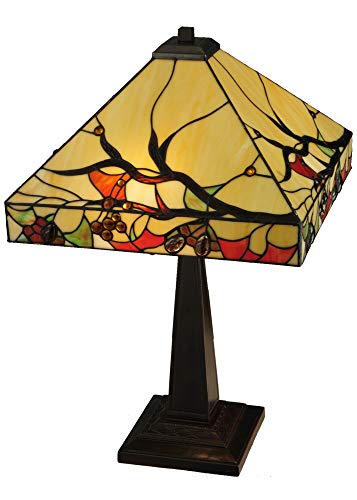 25InchH Woodland Berries Table Lamp