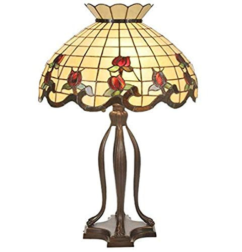 31.5InchH Roseborder Table Lamp