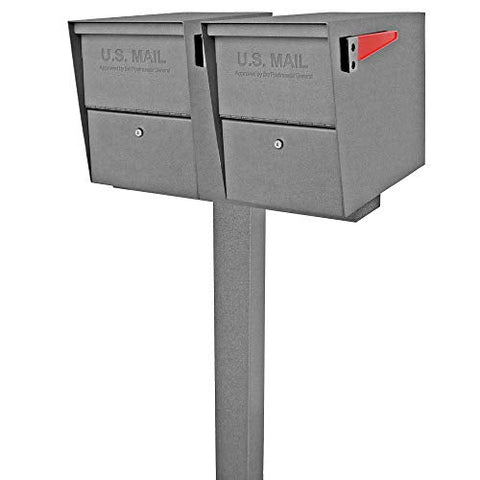 Mail Boss 7147 Box Spreader Bar for Two-Mailbox Applications, 2, Bronze