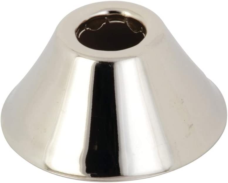 Kingston Brass FLBELL11166 Made to Match Bell Flange, Polished Nickel