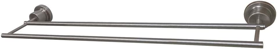 Kingston Brass BAH821318SN Concord Dual Towel Bar, Brushed Nickel