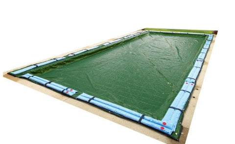 12-Year 14-ft x 28-ft Rectangular In Ground Pool Winter Cover