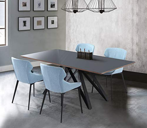 Armen Living Kenna Dining set, Walnut