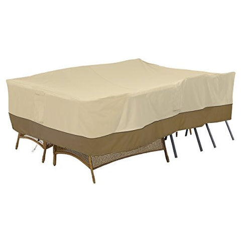 Classic Accessories Veranda Water-Resistant 140 Inch General Purpose Patio Furniture Cover, Patio Furniture Covers