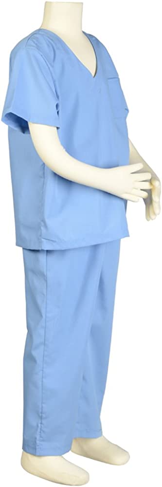 Jr. Dr. Scrubs, size 6/8, Blue