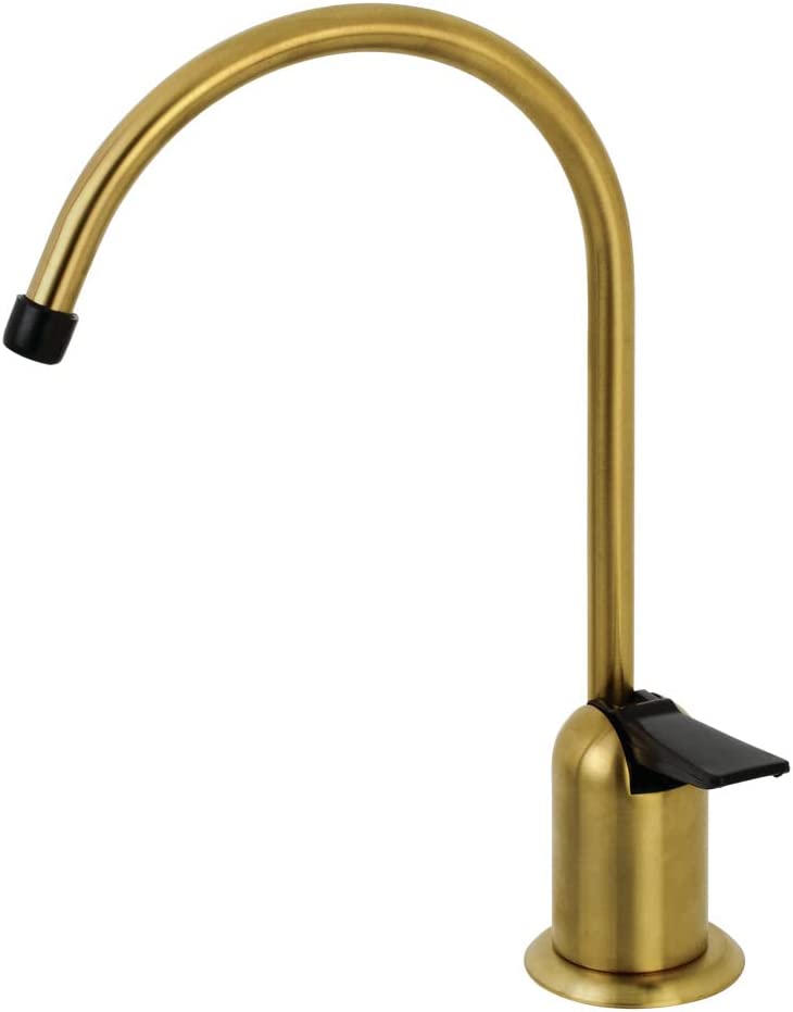 Kingston Brass K6197 Americana Single-Handle Water Filtration Faucet, Brushed Brass