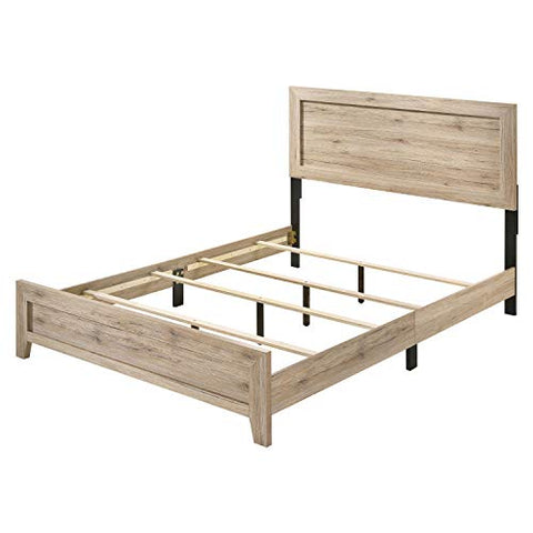 ACME Miquell Eastern King Bed, Natural