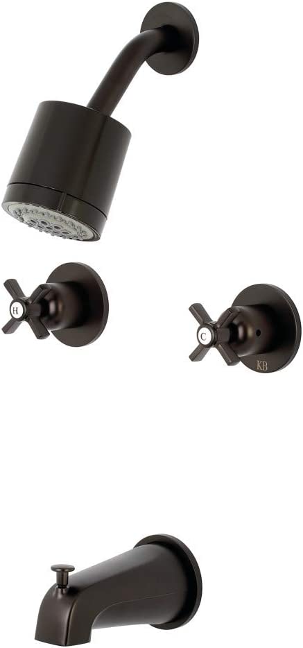 Kingston Brass KBX8145ZX Millennium Tub and Shower Faucet, Oil Rubbed Bronze