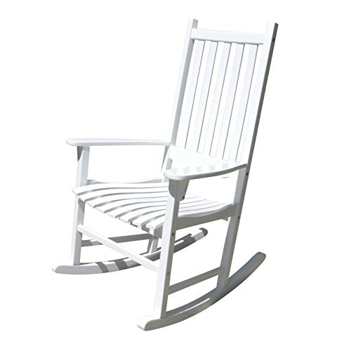 Traditional Rocking Chair  White Painted