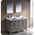 Fresca Oxford 48&#34; Gray Traditional Double Sink Bathroom Vanity