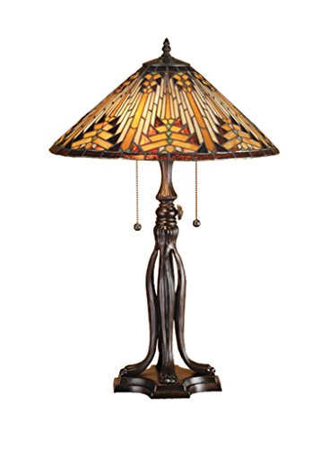 25.5 inches H NUEVO Mission Table Lamp