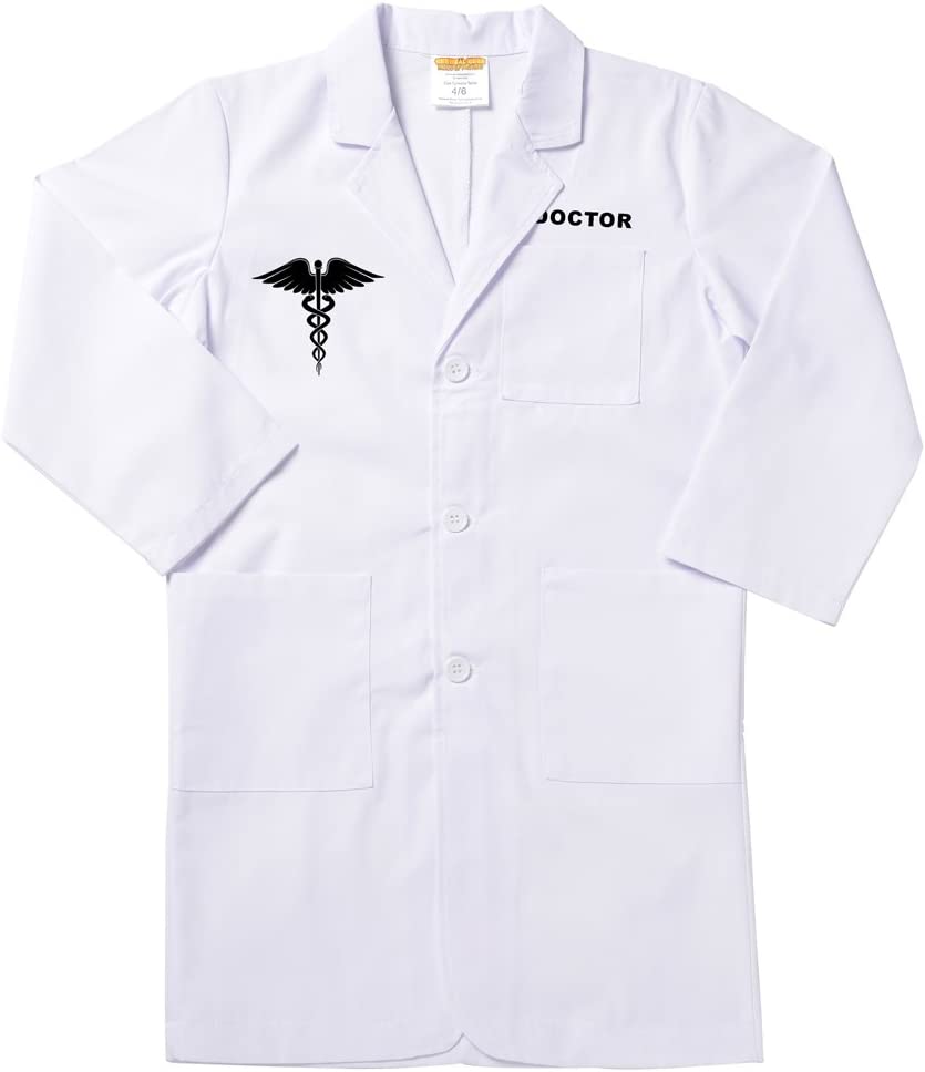Aeromax 3/4 Length Jr. Doctor Lab Coat, Size 2/3, White