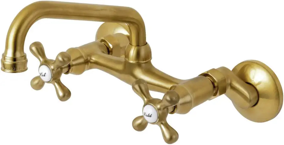 Kingston Brass KS213SN Kingston Kitchen Faucet, 7&#34;, Brushed Nickel