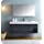 Fresca Valencia 60&#34; Dark Slate Gray Wall Hung Modern Bathroom Vanity
