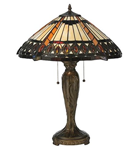 25InchH Cleopatra Table Lamp