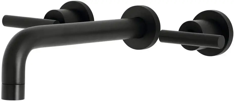 Kingston Brass KS8020CML Manhattan Tub Faucet, Matte Black