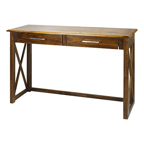 Baxton Studio Dahlia Mid-Century Modern Walnut Wood End Table