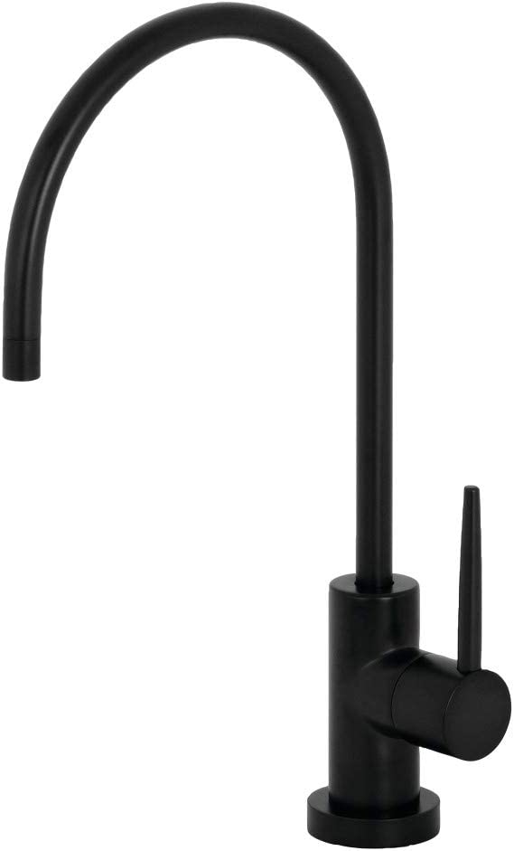 Kingston Brass KS8190NYL New York Water Filtration Faucet, Matte Black