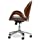 Baxton Studio Watson Modern Office Chair, Walnut/Black