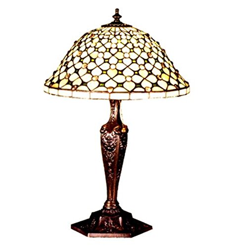 22InchH Diamond & Jewel Table Lamp