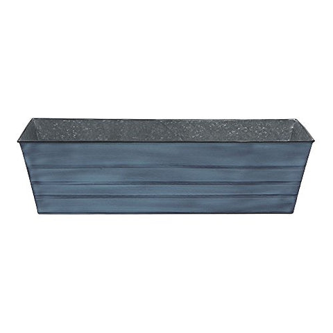 Large Nantucket Blue Flower Box