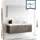Fresca Vista 60&#34; Gray Oak Wall Hung Single Sink Modern Bathroom Vanity w/Medicine Cabinet