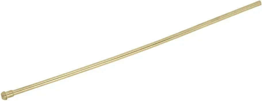 Kingston Brass CB38207 Complement 20 in. Bullnose Bathroom Supply Line, Brushed Brass