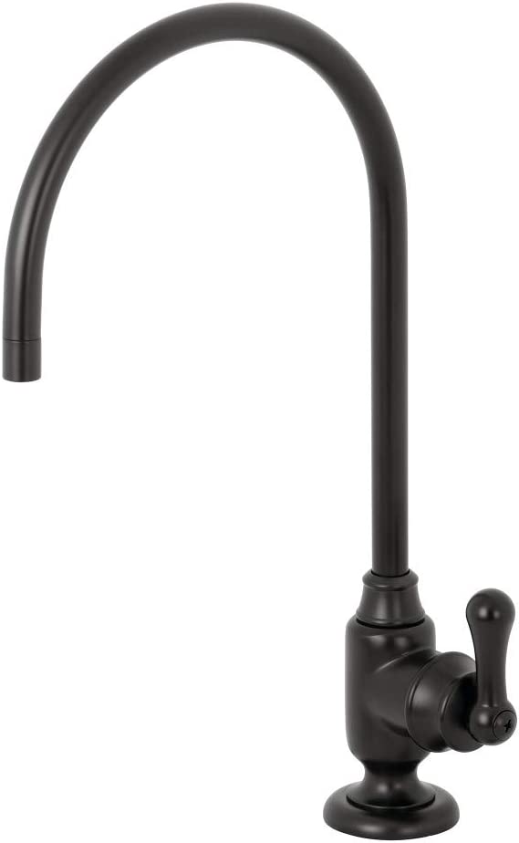 Kingston Brass KS5190AL Royale Water Filtration Faucet, Matte Black