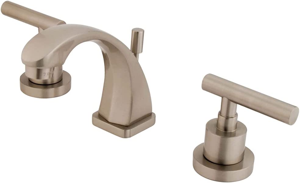 Kingston Brass KS4948CML Concord Mini Widespread Lavatory Faucet, Brushed Nickel