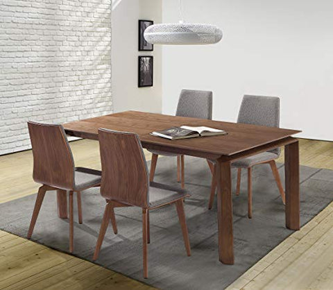 Armen Living Treviso Dining set, Walnut