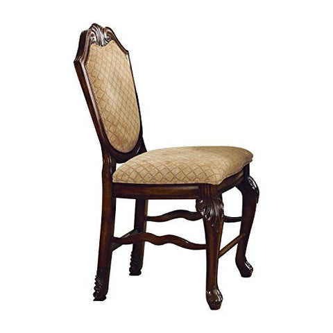 ACME Chateau De Ville Counter Height Chair (Set-2) - 64084 - Espresso