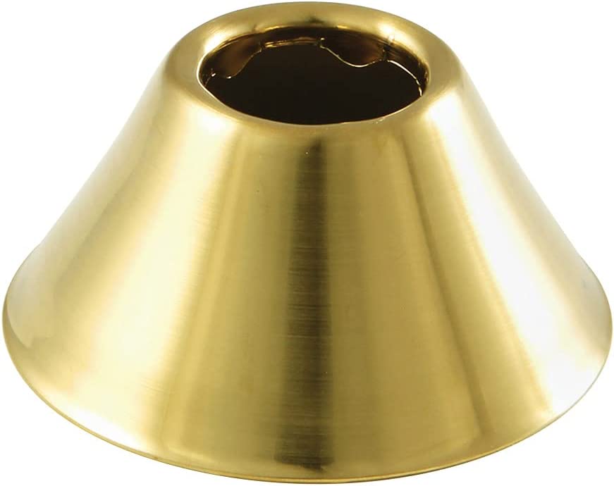 Kingston Brass FLBELL127 Made To Match Bell Flange, Brushed Brass