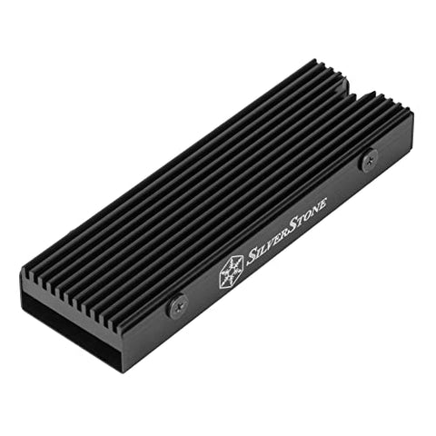 M.2 SSD slim cooling kit all Aluminum Black PS5 compatible thermal pad included