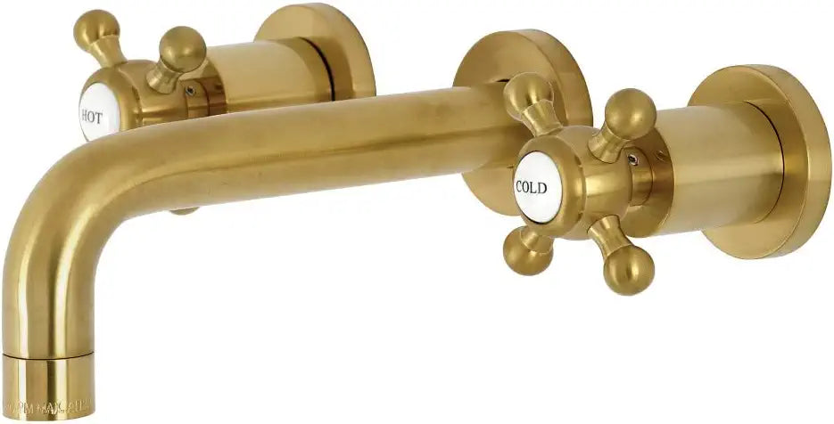 Kingston Brass KS8127BX Metropolitan Bathroom Faucet, Brushed Brass