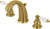 Kingston Brass KB987PLSB Victorian 2-Handle 8 in. Widespread Bathroom Faucet, Brushed Brass