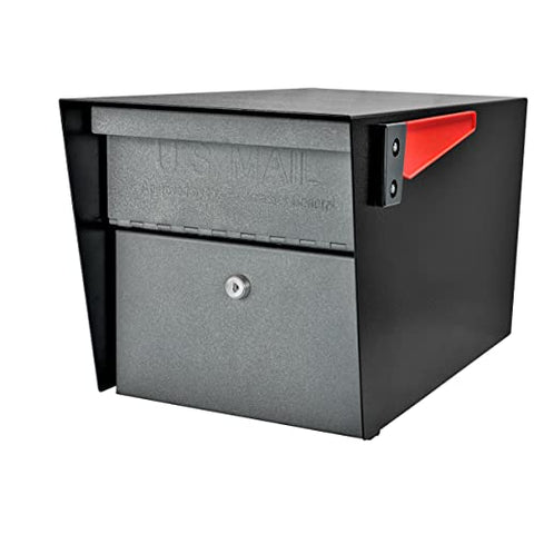 Mail Boss 7521 Mail Manager Locking Mailbox, Large, Black &amp; Granite