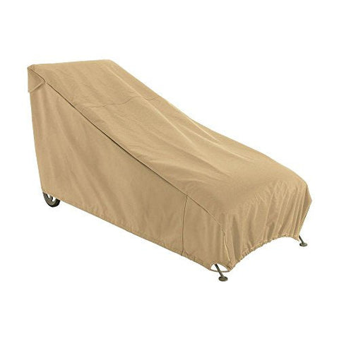 Classic Accessories Terrazzo Water-Resistant 86 Inch Patio Chaise Lounge Chair Cover, Patio Furniture Covers