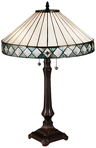 25 inches H Diamondring Table Lamp