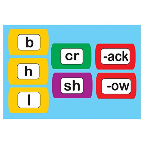 ASHLEY PRODUCTIONS Word Chunking Foam Magnets