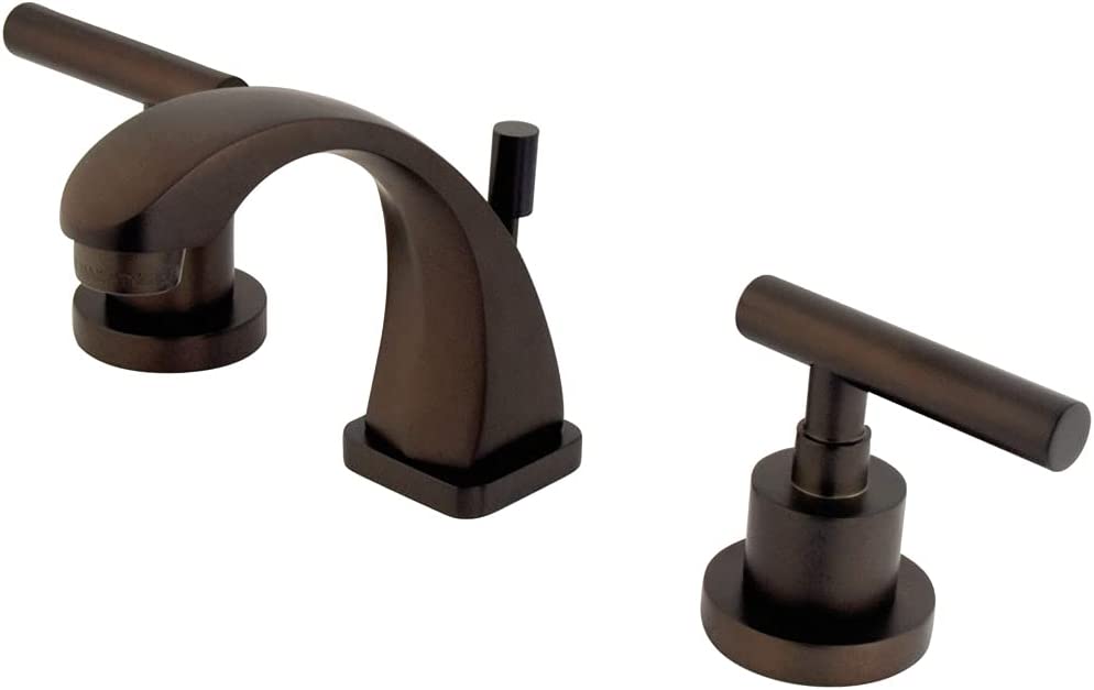 Kingston Brass KS4948CML Concord Mini Widespread Lavatory Faucet, Brushed Nickel