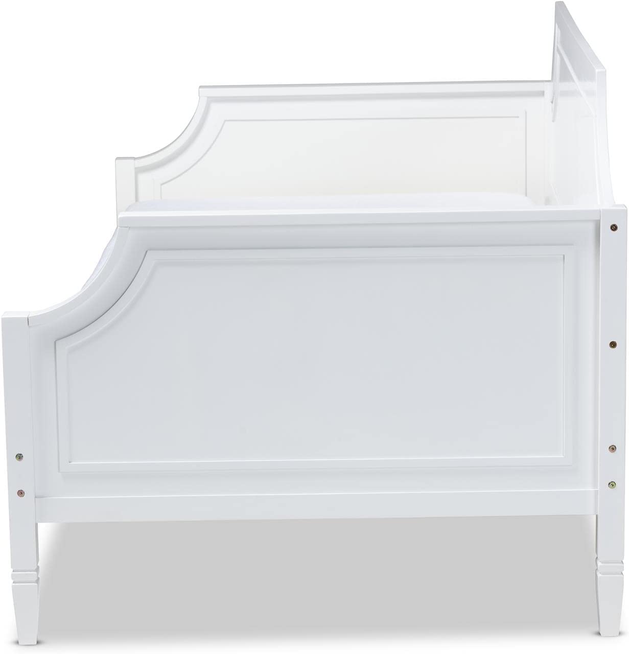 Baxton Studio Mariana White Wood Twin Daybed