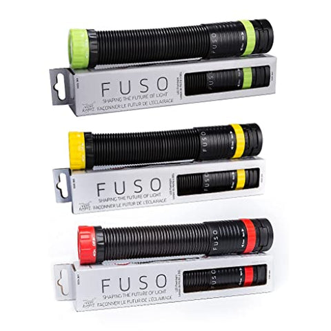 FUSOLED COMBO ALL IN ONE FLASHLIGHT PACK - Pack of 3 (Green Yellow Red)