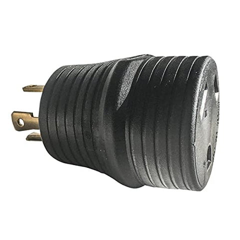 Sportsman Series L14-30P Twist Male to TT-30R Female Conversion Adapter Plug