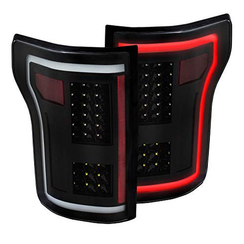 LED TAILLIGHTS BLACK